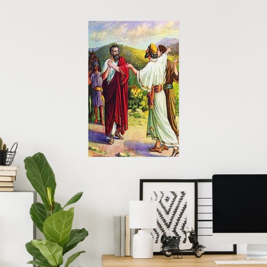 John 4:46-54 Dein Kind lebt! Poster (Heimbüro)