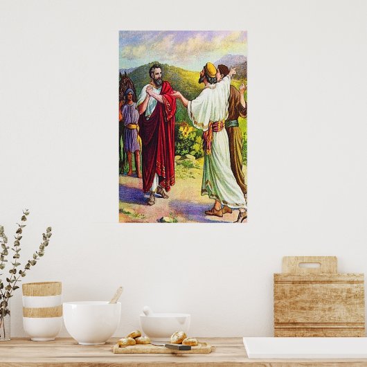 John 4:46-54 Dein Kind lebt! Poster (Küche)