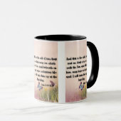 John 6:40 KJV Bible Verse Pic Zwei-Tone-Tasse Tasse (VorderseiteRechts)