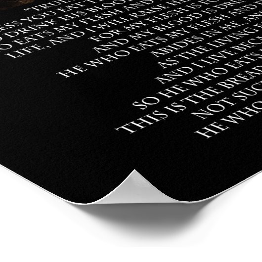 JOHN 6, 52-58 POSTER (Ecke)