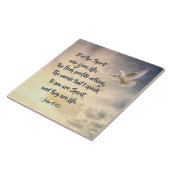 John 6:63 Es ist der Geist, der die Lebensbibel gi Fliese (Seite)