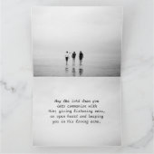 John 6:68 LORD, zu wem sollen wir gehen? Bibelvers Karte (Innenseite)