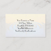 John 7:37 Alle, die durstig sind, kommen zu mir un Visitenkarte (Rückseite)