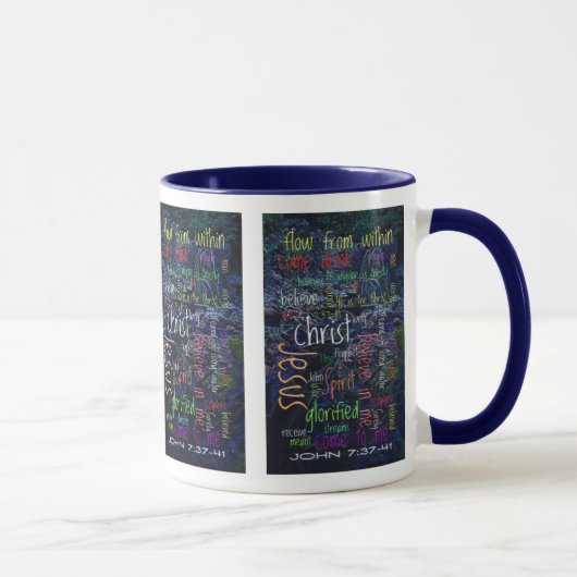 John-7:37 - Wasserfall 41… Tasse (Rechts)