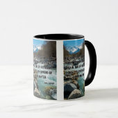 John 7:38 KJV Bible Scripture Pic Two-Tone Tasse (VorderseiteRechts)