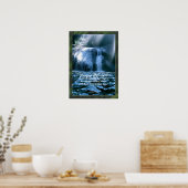 John 7:38 Living Water Scripture Poster Print (Küche)