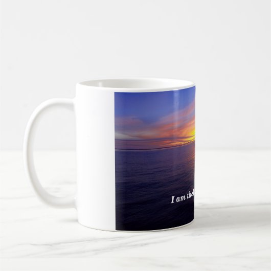 John 8:12 - Kaffee-Tasse Kaffeetasse (Links)