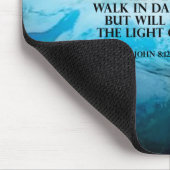John 8:12 mousepad (Ecke)