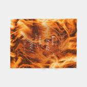 John-8:31 - 32 fleecedecke (Vorderseite (Horizontal))