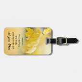 John 8:32 Die Wahrheit Set dir FREE Bibelverse Gepäckanhänger (Vorderseite horizontal)