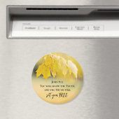 John 8:32 Die Wahrheit Set dir FREE Bibelverse Magnet (In Situ (Geschirrspüler))