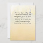 John 8:32 Die Wahrheit Set dir KOSTENLOSE Bibel-Fl (Rückseite)