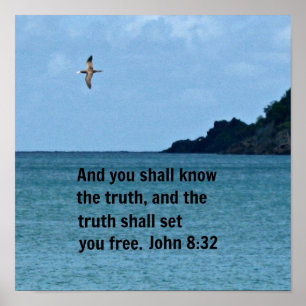 John 8:32 poster