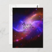 John 8:32 postkarte (Vorne/Hinten)