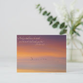 John 8:32 Schrift Die Wahrheit wird dir Set machen Postkarte (Stehend Vorderseite)