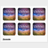 John 8:36 Sticker für Christliche Bibelschrift (Blatt)