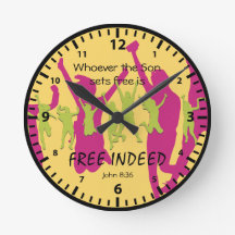 John 8:36 | Wenn der Sohn Sie Set | FREI INDEED Ch