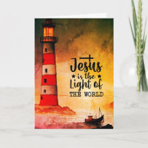John 8 Jesus ist das Licht des Weltlighthouse