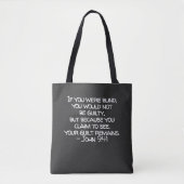 JOHN 9:41 Schulter-Tasche Tasche (Vorderseite)