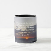 John 9:4 Ich muss die Werke von Ihm arbeiten, die Tasse (Zentrum)