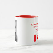 JOHN A MACDONALD P.M. von Kanada-Tasse Tasse (Zentrum)