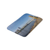 John A. Roebling Bridge bathmat Badematte (Schrägansicht)