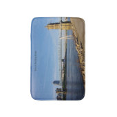 John A. Roebling Bridge bathmat Badematte (Vorderseite Vertikal)