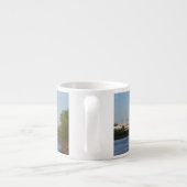 John A Roebling Bridge Espresso Tasse (Rückseite)