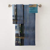 John A. Roebling Bridge Handtuchset Badhandtuch Set (Insitu)