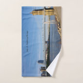 John A. Roebling Bridge Handtuchset Badhandtuch Set (Handtuch)