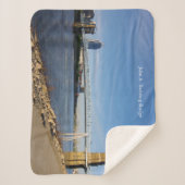 John A. Roebling Bridge sherpa-Decken Sherpadecke (Vorderseite)