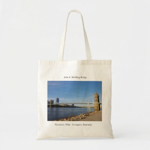 John A. Roebling Bridge Totbag Tragetasche