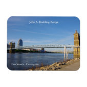 John A. Roebling Magnet (Horizontal)