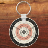 John Abizaid NEW CORRECT MAP FLAT SURFACE Schlüsse Schlüsselanhänger (Vorderseite)