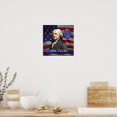 John Adams: 2. Präsident der Vereinigten Staaten Poster (Küche)