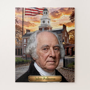 John Adams: 2. Präsident der Vereinigten Staaten Puzzle