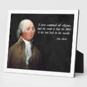 John Adams Bible Fotoplatte (Seite)