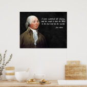 John Adams Bible Poster (Küche)
