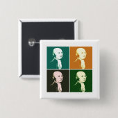 John Adams Button (Vorne & Hinten)