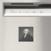 John Adams, eingraviert von James Barton Longacre  Magnet (In Situ (Geschirrspüler))