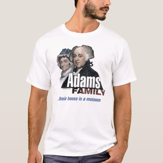 John Adams-Familie T-Shirt (Vorderseite)