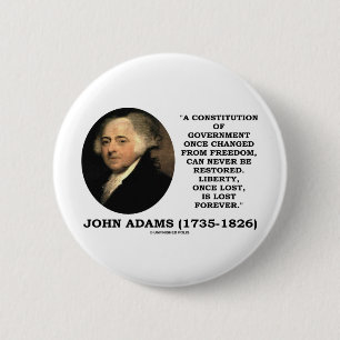 John Adams-Freiheit, sobald Lost für immer Button