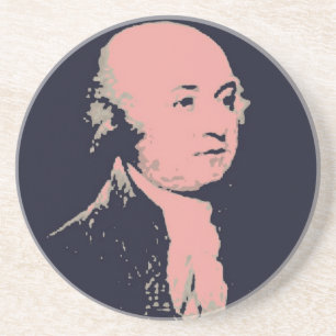 John Adams Getränkeuntersetzer