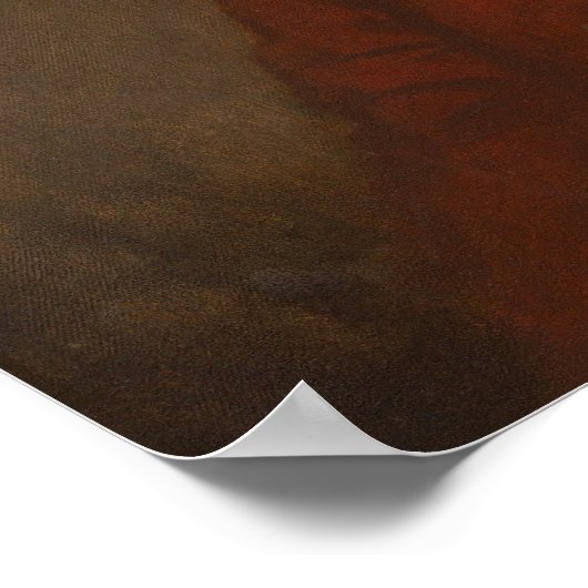 John Adams - Gilbert Stuart Fine Art Poster (Ecke)