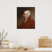 John Adams - Gilbert Stuart Fine Art Poster (Küche)