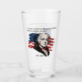 John Adams Glas (Rückseite)