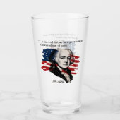 John Adams Glas (Vorderseite)