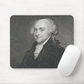 John Adams, graviert von James Barton Longacre Mousepad (Mit Mouse)