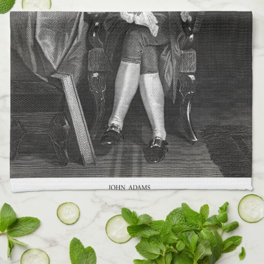 John Adams Handtuch (Gefaltet)