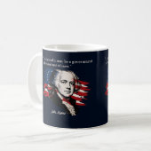 John Adams Kaffeetasse (Vorderseite Links)